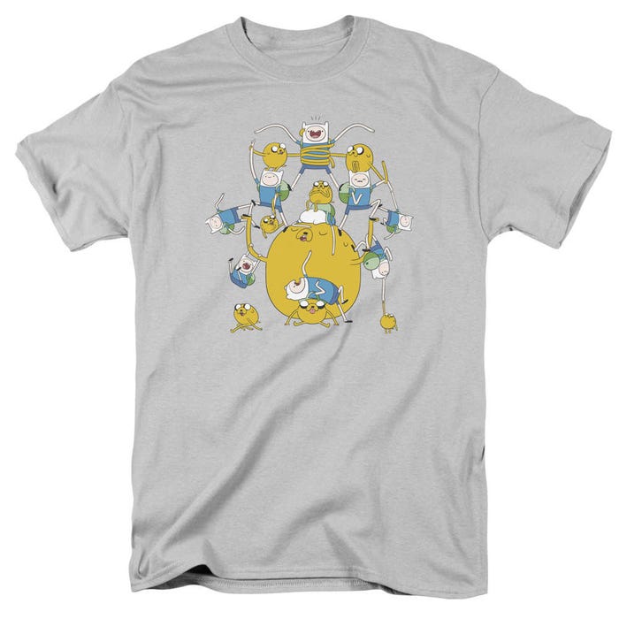 Adventure Time Finn And Jake Group T-Shirt