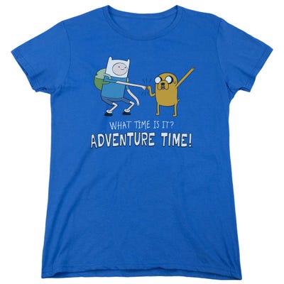 Adventure Time Fist Bump Womens T-Shirt