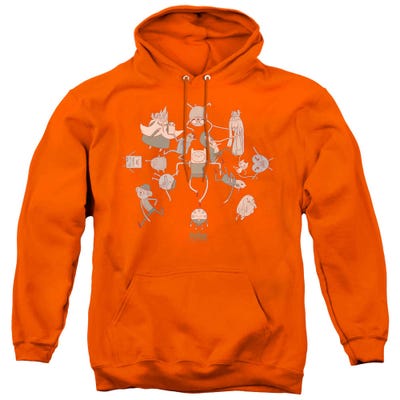 Adventure Time Glob Ball Orange Hoodie