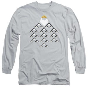 Adventure Time Ice King Triangle Long Sleeve Shirt