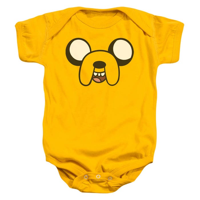 Adventure Time Jake Head Baby Bodysuit