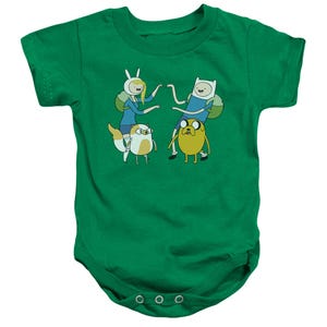 Adventure Time Meet Up Baby Bodysuit