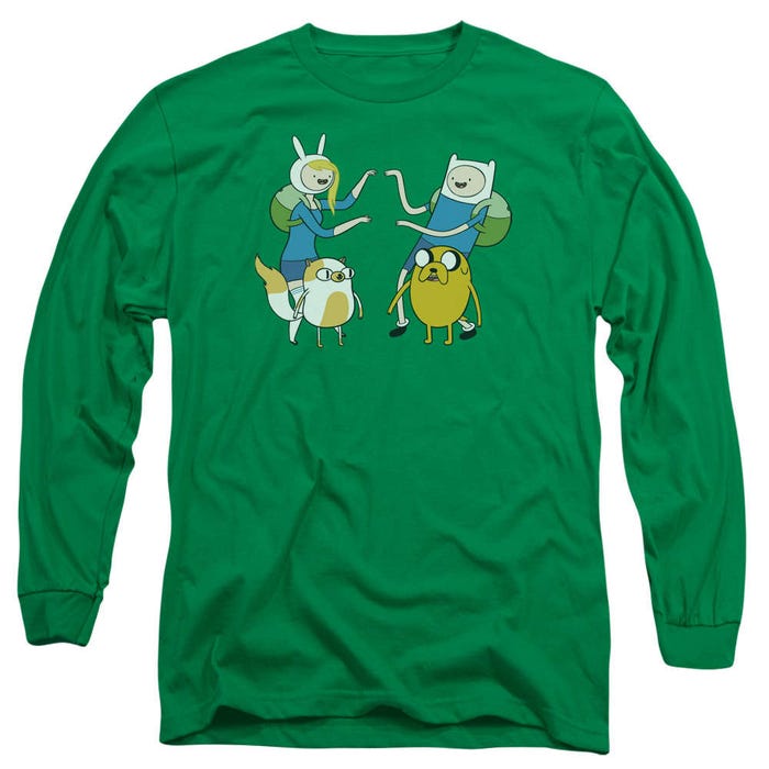 Adventure Time Meet Up Long Sleeve Shirt
