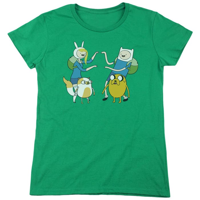Adventure Time Meet Up Womens T-Shirt