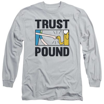 Adventure Time Trust Pound Long Sleeve Shirt