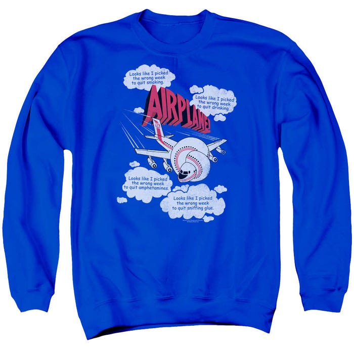 Airplane Picked the Wrong Day to Fly Sweatshirt