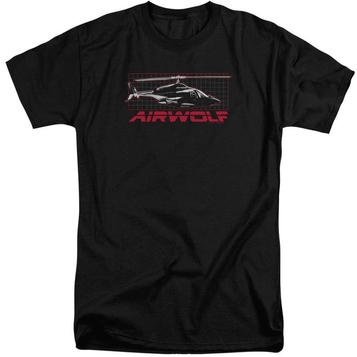 Airwolf Grid Tall T-Shirt