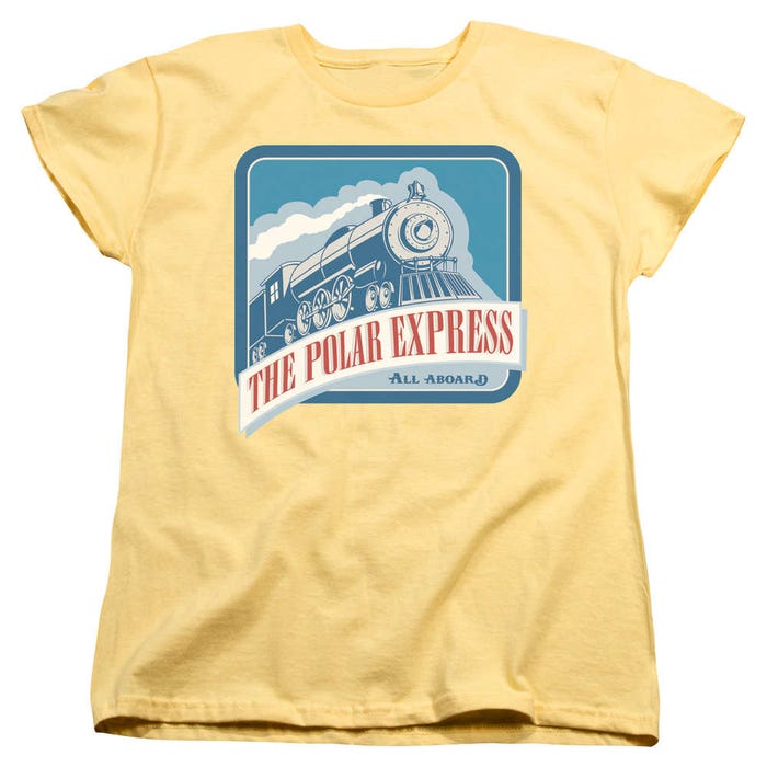 All Aboard Polar Express Womens T-Shirt