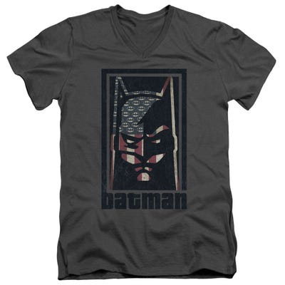 American Batman V-Neck T-Shirt