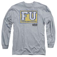 Animal House FU Faber University Vintage Logo Long Sleeve Shirt