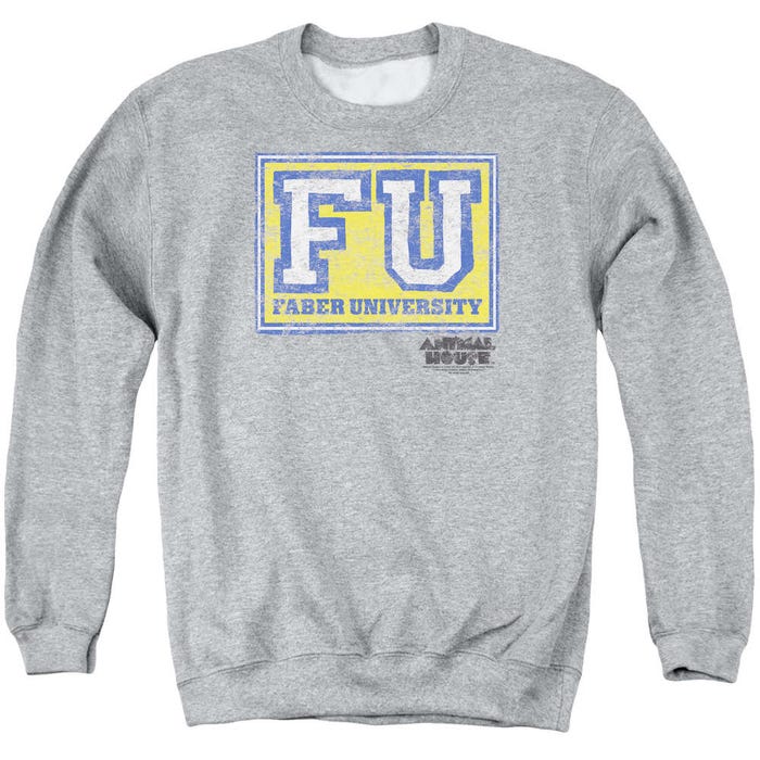 Animal House FU Faber University Vintage Logo Sweatshirt