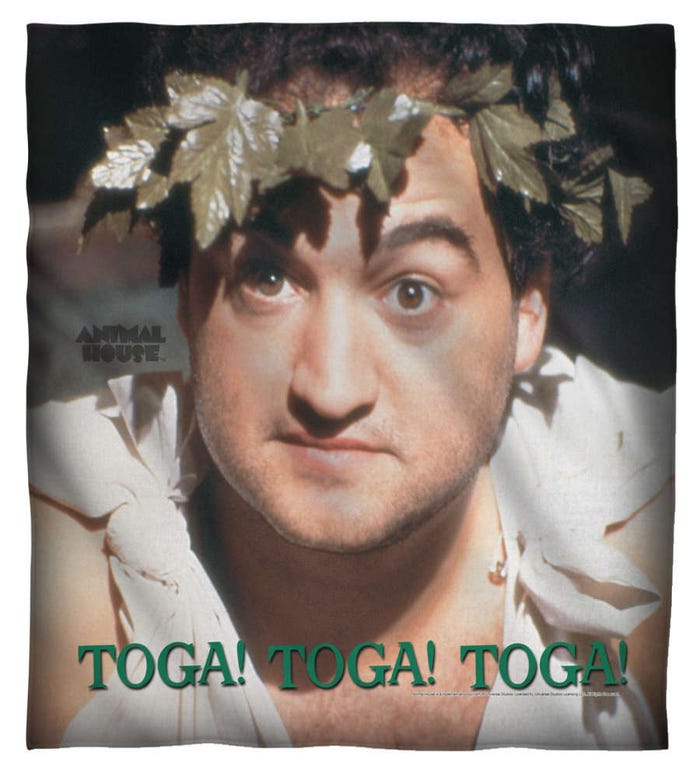 Animal House Toga! Toga! Toga! Photo Print Bandana