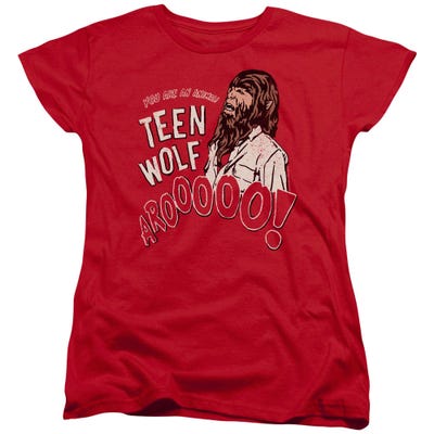 Animal Teen Wolf Womens T-Shirt