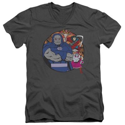 Apokolips Represent V-Neck T-Shirt