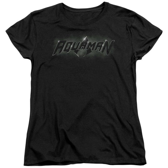 Aquaman - Title Womens T-Shirt