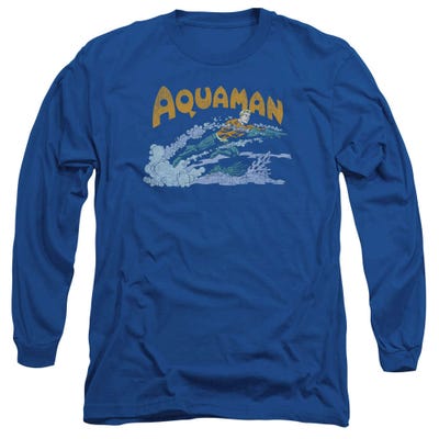 Aquaman Aqua Swim Long Sleeve Shirt