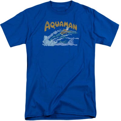 Aquaman Aqua Swim Tall T-Shirt