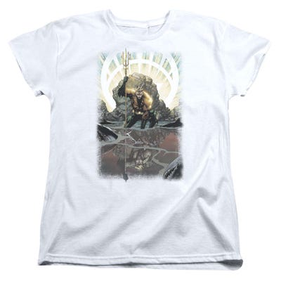 Aquaman Brightest Day Womens T-Shirt