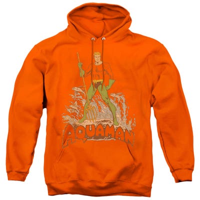 Aquaman Distressed Hoodie