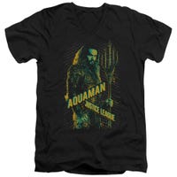 Aquaman Justice League Movie V-Neck T-Shirt