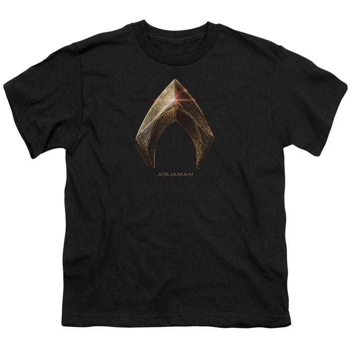Aquaman Logo Justice League Movie Kids T-Shirt