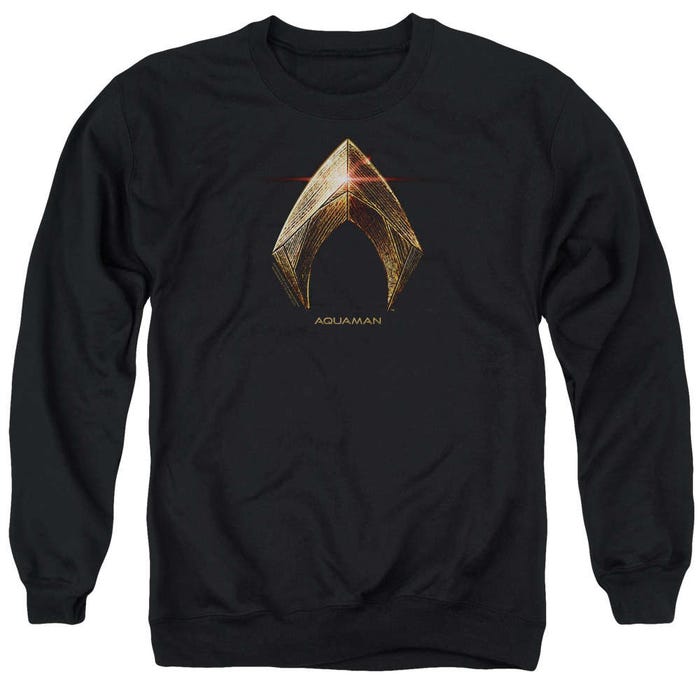 Aquaman Logo Justice League Movie Sweatshirt