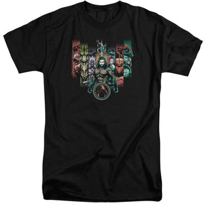 Aquaman Movi Unite The Kingdoms Tall T-Shirt