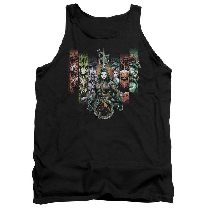 Aquaman Movi Unite The Kingdoms Tank Top