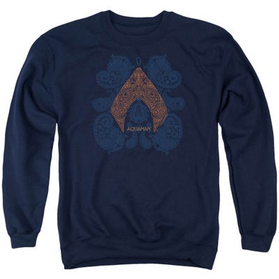 Aquaman Movie Aqua Paisley Sweatshirt