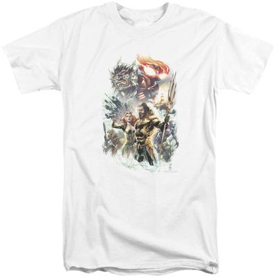 Aquaman Movie King of Atlantis Tall T-Shirt