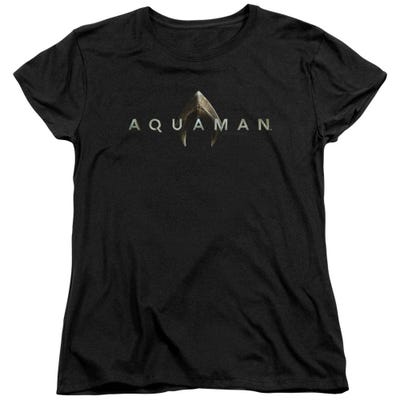 Aquaman Movie Official Logo Womens T-Shirt