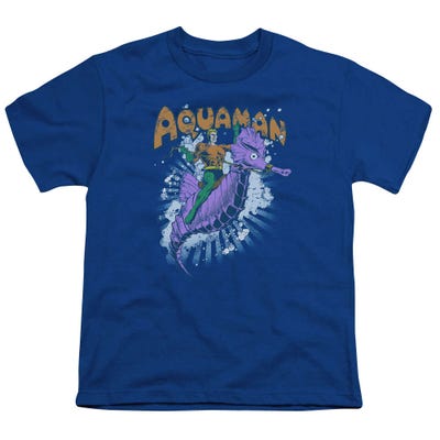 Aquaman Ride Free Kids T-Shirt