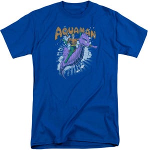 Aquaman Ride Free Tall T-Shirt