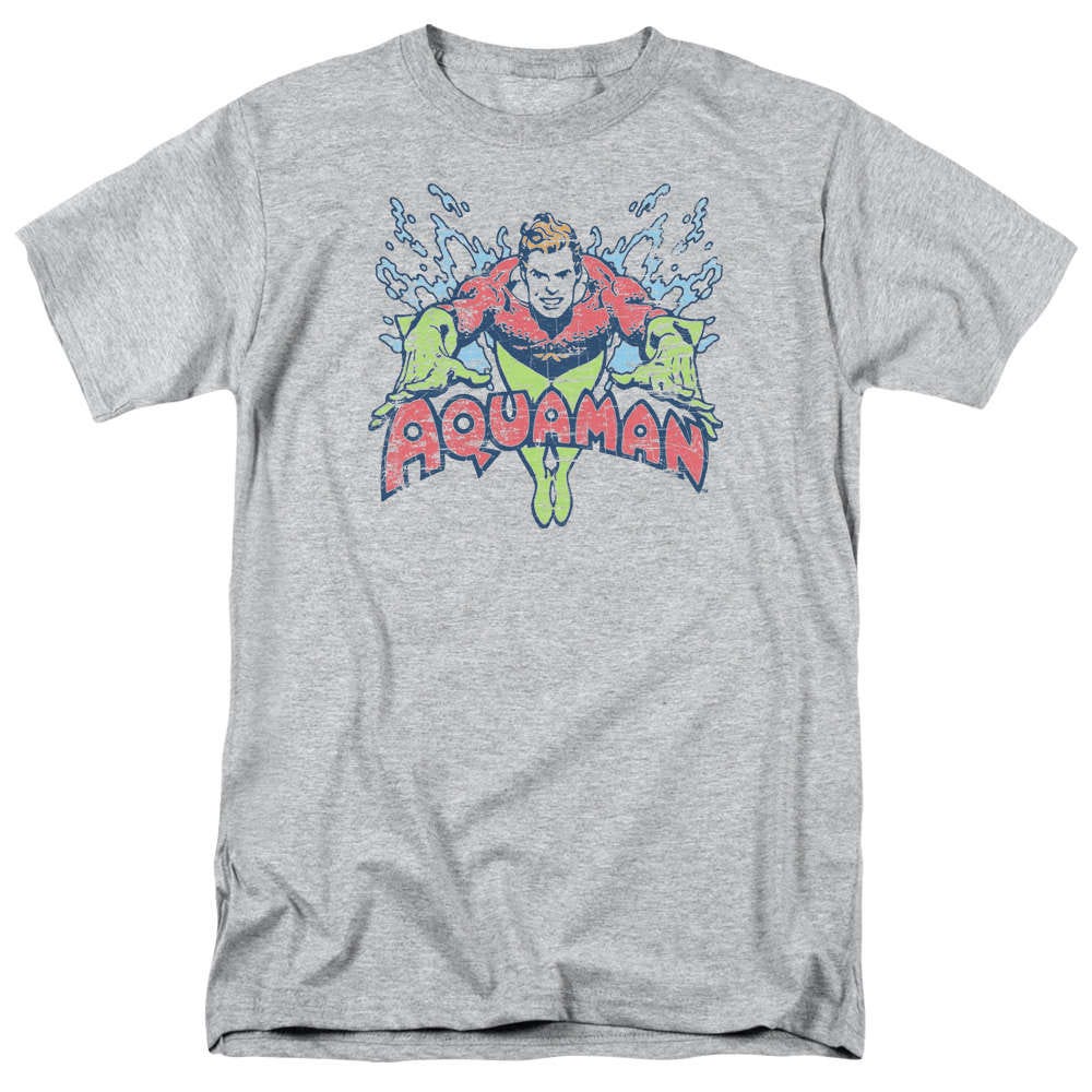 Aquaman RULER OF THE SEAS Licensed Adult T-Shirt All Sizes