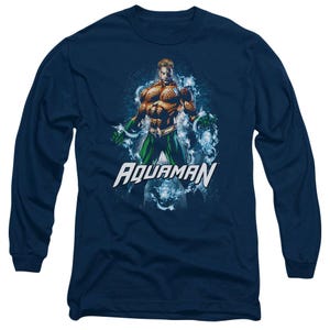 Aquaman Water Powers Long Sleeve Shirt