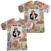 U.S. Army Uncle Sam I Want You Vintage Sublimation T-Shirt