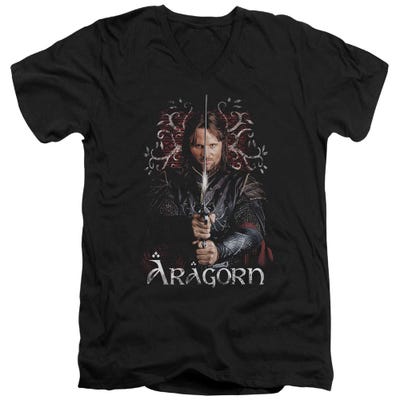 Aragorn Lord Of The Rings V-Neck T-Shirt