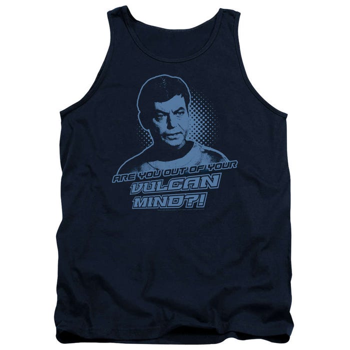 Are You Out Of Your Vulcan Mind Star Trek  Tank Top