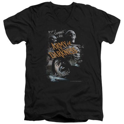 Army of Darkness Bruce Campbell as Ash V-Neck T-Shirt