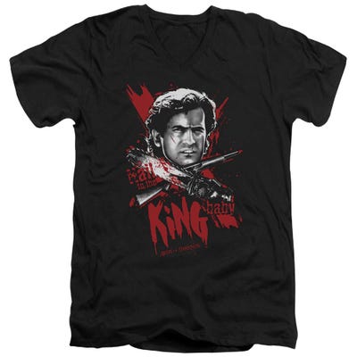 Army of Darkness Hail to the King Baby V-Neck T-Shirt