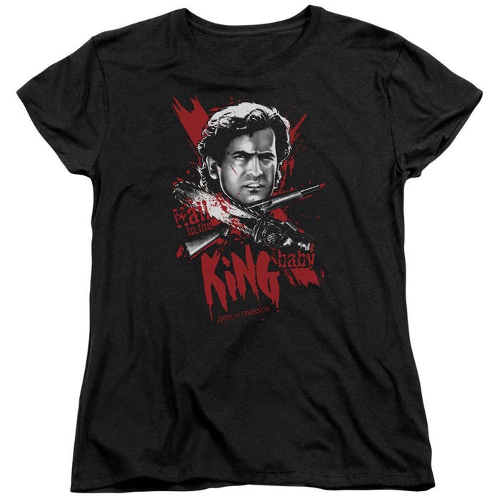 Army of Darkness Hail to the King Baby Womens T-Shirt