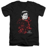 Army of Darkness Pile of Baddies V-Neck T-Shirt