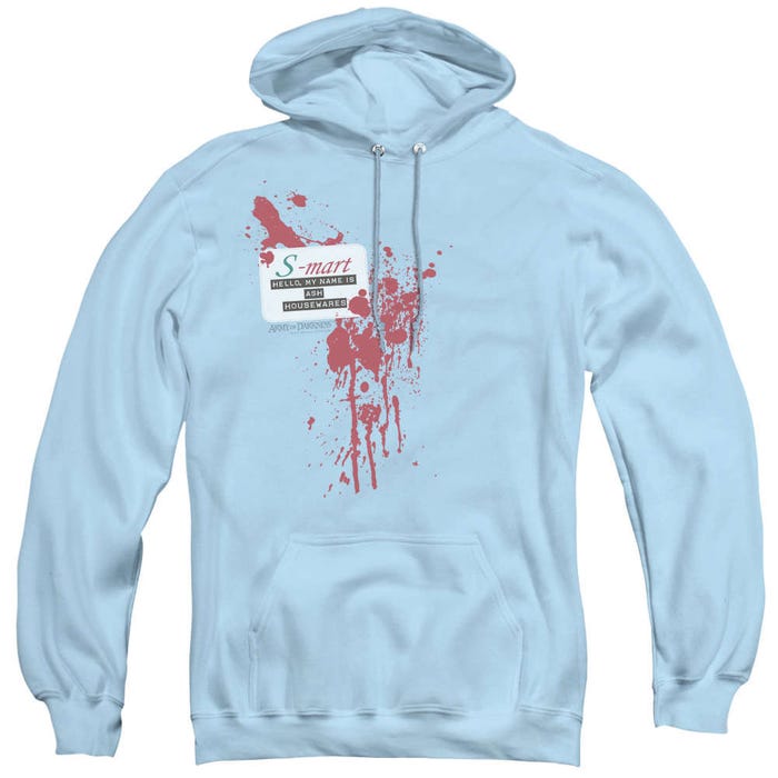 Army of Darkness S-Mart Hello My Name is Ash Housewares Hoodie