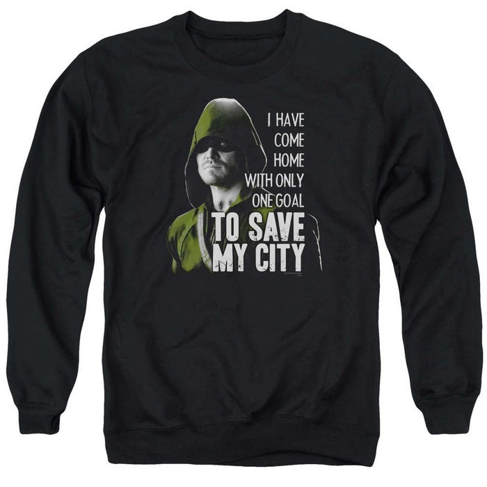 Arrow Save My City Sweatshirt