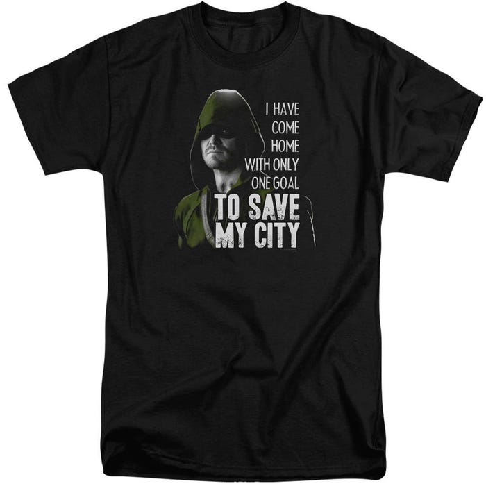 Arrow Save My City Tall T-Shirt