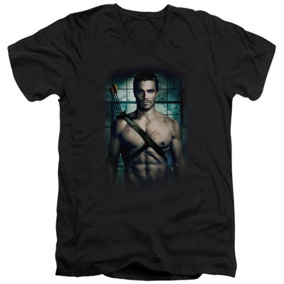 Arrow Shirtless V-Neck T-Shirt