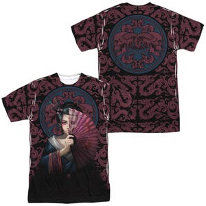 GEISHA SKULL Sublimation T-Shirt