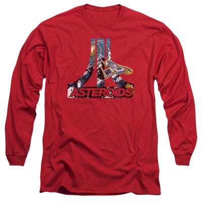 Asteroides Atari Long Sleeve Shirt
