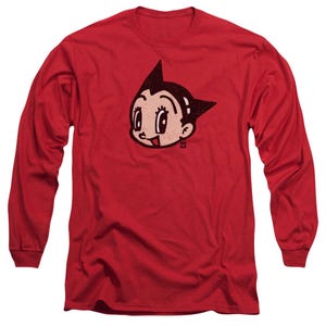 Astro Boy Face Logo Long Sleeve Shirt