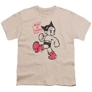 Astro Boy Made in Japan Classic Cartoon Logo Kids T-Shirt